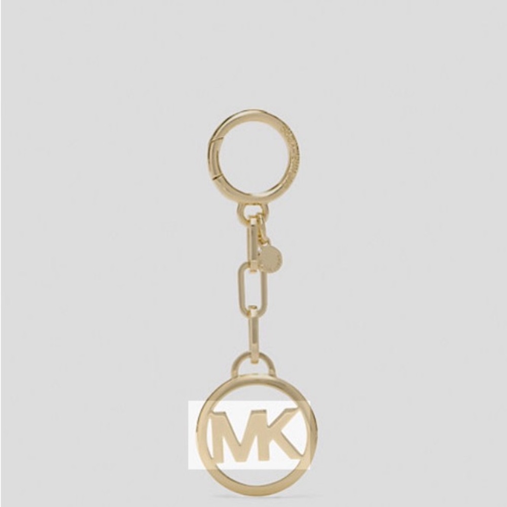 Michael Kors Gold Logo Key Holder